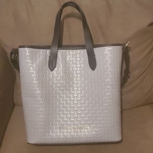 Dooney & Bourke Woven Embossed Leather Shopper